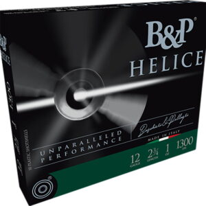 B&p Ammunition 12B1FE75 Helice Electro 12Gauge 2.75" 1oz 8Shot 10 Per Box/10 Case