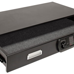 SnapSafe 75400 Specialty Safe Under Bed XXL Access Code/Key Entry Black 14 Gauge Steel