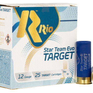 Rio Ammunition STT32LR8 Team Target 12 Gauge 2.75" 1 1/8 oz 8 Shot 25 Per Box/10 Case