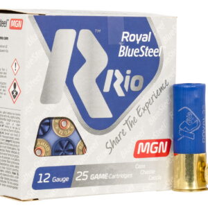 Rio Ammunition RBSM323 Royal BlueSteel 12 Gauge 3" 1 1/8 oz 3 Shot 25 Per Box/10 Case