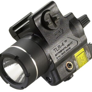 Streamlight 69241 TLR-4 Gun Light Black 170 Lumens White C4 LED/Red Laser HK USP Compact