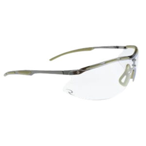 Radians CSB1011CS Bravo Glasses Adult Clear Lens Polycarbonate Black Frame