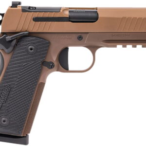 Sig Sauer 1911XCA45CXR3 1911 XCarry 45 ACP 8rd 5.75" Black DLC Coyote PVD Optic Ready Stainless Steel Slide Coyote PVD Black G10 Grip