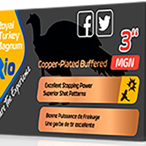 Rio Ammunition RTBCM506 Royal Turkey 12 Gauge 1 3/4 oz 6 Shot 10 Per Box/25 Case