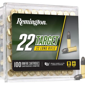 Remington Ammunition 21022 Target Rimfire 22 LR 40 gr Round Nose 50 Per Box/100 Cs