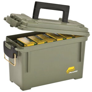 Plano 131250 Element Proof Field/Ammo Box 30 Cal OD Green Interior 9.5" x 4.25" x 6.50"