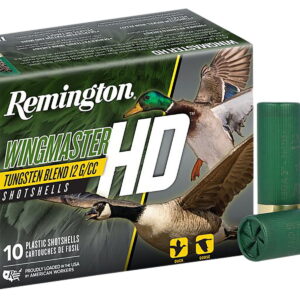 Remington Ammunition 20693 Wingmaster HD 12 Gauge 2.75" 1 1/4 oz 4 Shot 10 Per Box/10 Cs