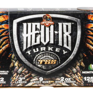 HEVI-Shot HS4009 HEVI-18 TSS Turkey 12 Gauge 3" 2 oz Tungsten 9 Shot 5 Per Box/10 Case