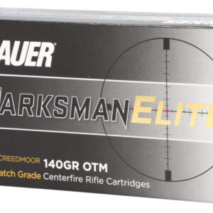 Sig Sauer E65CM120 Marksman Elite 6.5 Creedmoor 140 gr Open Tip Match 20 Per Box/10 Case