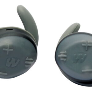 Walker's GWPSLCRRC2 Silencer 2.0 R600 26 dB In The Ear Gray Polymer