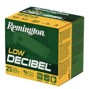 Remington Ammunition R20740 Low Decibel 410 Gauge 2.50" 9 Shot 25 Per Box/10 Case