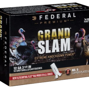 Federal PFCX139F5 Premium Grand Slam 12Gauge 3.50" 2oz 5Shot 10 Per Box/25 Case