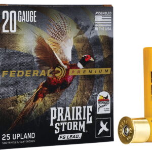 Federal PFX258FS6 Premium Prairie Storm FS 20Gauge 3" 1 1/4oz 6Shot 25 Per Box/10 Case