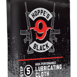 Hoppe's HBLC Black Lube Cloth Treated with Hoppe's Black Oil 11" x 14" Resealable Bag