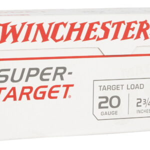 Winchester Ammo TRGT208VP Super-Target 20 Gauge 2.75" 7/8 oz 8 Shot 100 Bx/ 2 Case Value Pack
