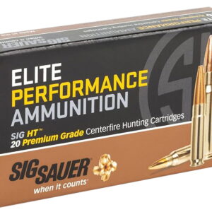 Sig Sauer E270H120 Elite Copper Hunting 270 Win 130 gr Copper Solid 20 Per Box/10 Case