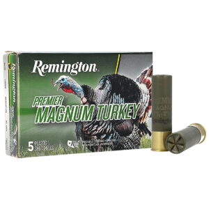 Remington Ammunition 24395 Premier Magnum Turkey 10 Gauge 3.50" 2 1/4 oz 4 Shot 5 Per Box/20 Cs