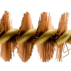 Pro-Shot 10P Bore Brush .40/ 10mm Cal Pistol #8-32 Thread Bronze Bristles Brass Core