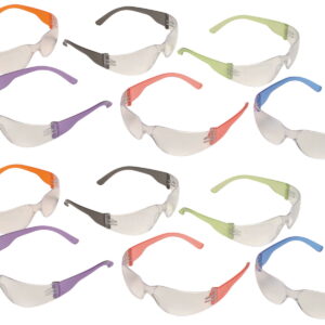 Pyramex S4110SMP Intruder Glasses Adult Clear Lens Anti-Scratch Polycarbonate 12 Pair