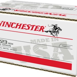 Winchester Ammo W223200 USA 223 Rem 55 gr Full Metal Jacket 200 Per Bx/ 4 Case Value Pack