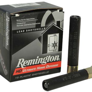 Remington Ammunition 20707 Ultimate Defense Buckshot 410 Gauge 3" 000 Buck Shot 15 Per Box/10 Cs