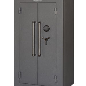 Hornady 95071 Mobilis Double Door Matte Grey 9 Gauge Steel Safe