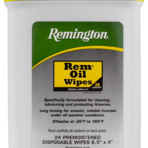 Remington Accessories 16325 Rem Oil Cleans/Lubricates/Protects Wipes 24 Count