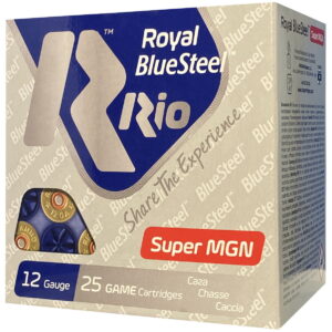 Rio Ammunition RBSM403 BlueSteel Royal 12 Gauge 3" 1 3/8 oz 25 Per Box/10 Case