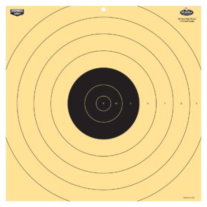 Birchwood Casey 35186 Dirty Bird 17.25" Bullseye Tagboard Hanging 100 yds Rifle Black/White 5 Pack