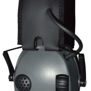 Pro Ears PESILVER Silver 22 Electronic Muff 22 dB Over the Head Gray/Black Adult 1 Pair