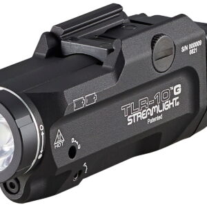 Streamlight 69473 TLR-10 G Gun Light with Green Laser Black Anodized 1,000 Lumens White LED