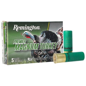 Remington Ammunition 26803 Premier Magnum Turkey 12 Gauge 3" 2 oz 5 Shot 5 Per Box/20 Cs