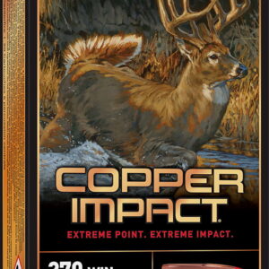 Winchester Ammo X270CLF Copper Impact 270 Win 130 gr Copper Extreme Point Lead Free 20 Per Box/10 Case