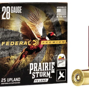 Federal PFX289FS6 Premium Prairie Storm FS 28Gauge 2.75" 13/16oz 6Shot 25 Per Box/10 Case