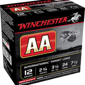 Winchester Ammo AANL127 AA International Target 12 Gauge 2.75" 7/8 oz 7.5 Shot 25 Per Box/10 Case