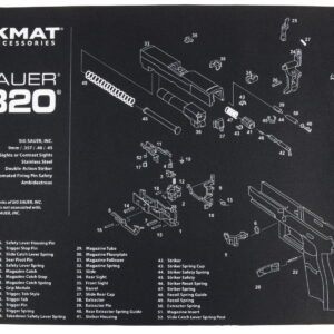 TekMat TEKR17SIGP320 Sig Sauer P320 Cleaning Mat Sig P320 Parts Diagram 11" x 17"