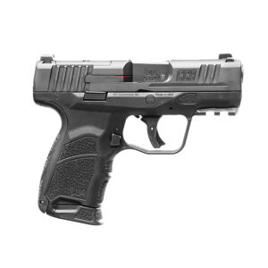 HK 81000550 CC9 9mm Luger 10+1/12+1 3.32" Black Polygonal Rifled Barrel, Optic Ready/Serrated Steel Slide, Polymer Frame With Picatinny Rail, Black Interchangeable Backstrap Grip