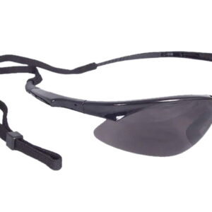 Radians OB120CS Outback Shooting Glasses Adult Smoke Gray Lens Anti-Fog Black Frame