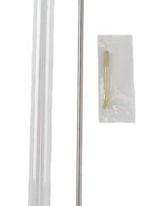 Pro-Shot 1PS262226 Micro-Polished Cleaning Rod .22 - .26 Cal 26" Short Rifle #8-32 Thread 26" Working Length Stainless Steel