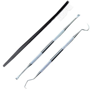 KleenBore KB-PBSET 3-Piece Pick & Brush Tool Set