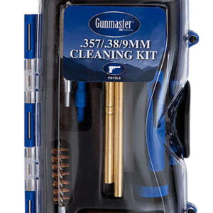 DAC GM9P GunMaster Cleaning Kit 9mm & 38 Cal Pistol/14 Pieces Black/Blue