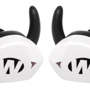 Walker's GWPSLCR2BTWHT Silencer BT 2.0 Electronic Ear Buds Sports South Exclusive White Polymer