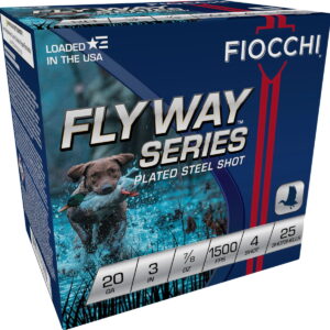 Fiocchi 203ST4 Flyway 20Gauge 3" 7/8oz 4Shot 25 Per Box/10 Case