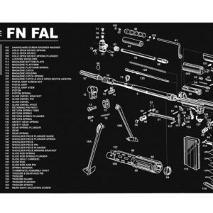 TekMat TEKR36FNFAL FN-FAL Cleaning Mat FN-FAL Parts Diagram 12" x36"
