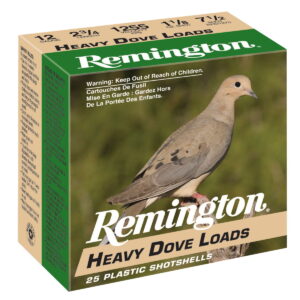 Remington Ammunition 28755 Heavy Dove Loads 12 Gauge 2.75" 1 1/8 oz 7.5 Shot 25 Per Box/10 Cs