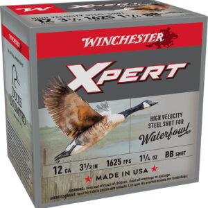 Winchester Ammo WEX12LMBB Super X Xpert High Velocity 12 Gauge 3.50" 1 1/4 oz BB Shot 25 Per Bx/ 10 Case