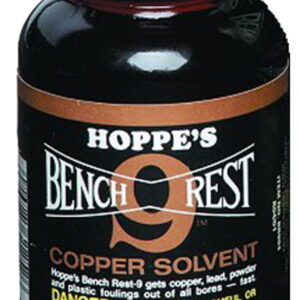 Hoppe's BR904 Bench Rest 9 Copper Bore Cleaner 5 oz. Bottle 10 Pack