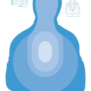 Birchwood Casey 37024 EZE-Scorer Silhouette Paper Target 23" x 35" 100 Per Pkg