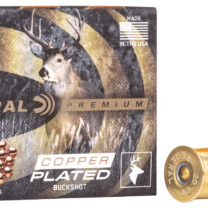 Federal P2563B Premium Magnum 20Gauge 2.75" 20Pellets 1 1/8oz 3BuckShot 5 Per Box/50 Case