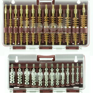 Tipton 444777 Jag & Brush Set 17-45 Cal 8-32" Thread 26 Pieces